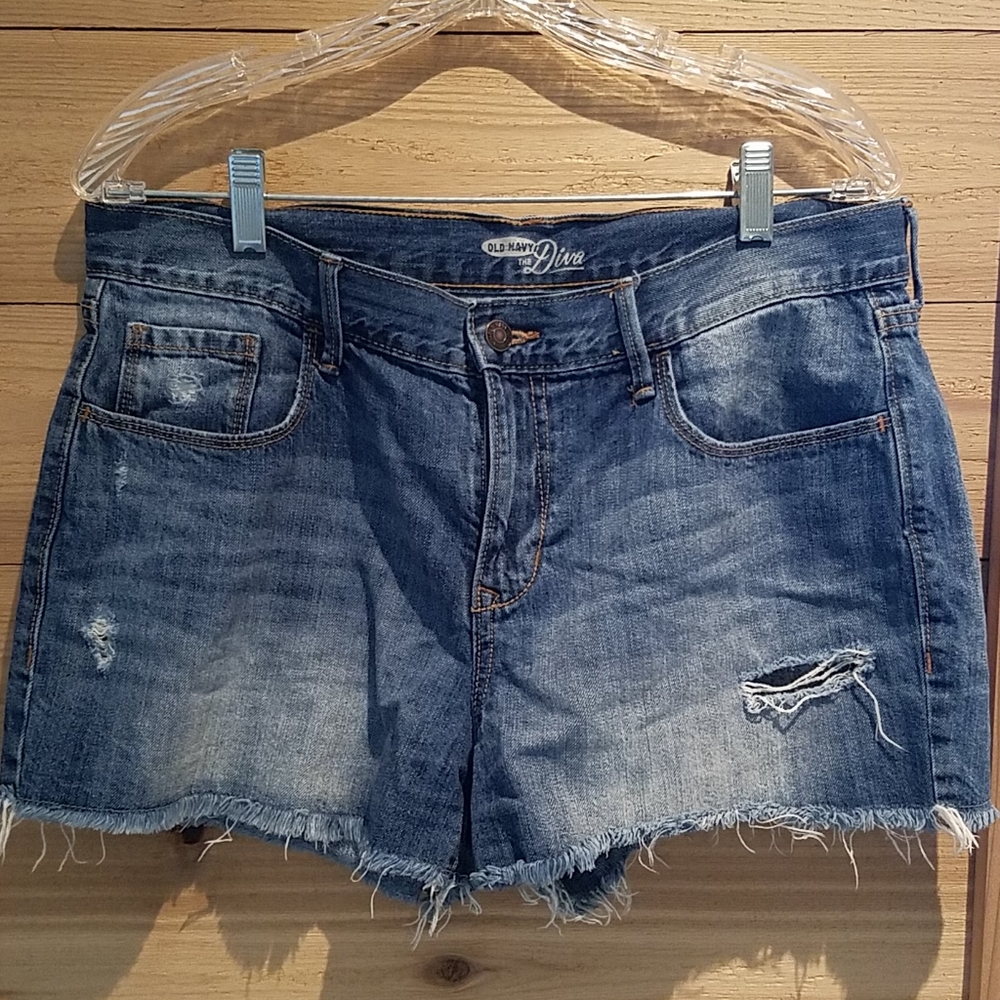 Old Navy "The Diva" denim shorts